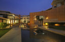 Dusk and lighting at the International Home and Decor Park at Noida