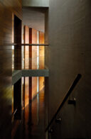 Corridors at various levels at a residence designed by Gurjit Matharoo