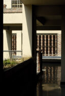 Details of the hostel corridor at Ajay Kumar Garg Engineering college designed by Siddhartha Mitra