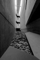 Memory Void and Schalechet installation by Menashe Kadishman at the Jewish Museum at Berlin by Daniel Libeskind