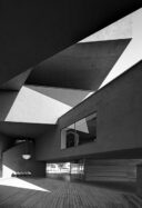 Main courtyard of the VitraHaus by Herzog and de Meuron