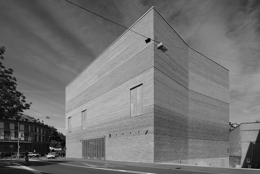 The exterior of the Kunstmuseum extension at Basel