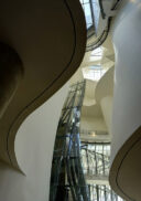 Interiors of the Guggenheim Bilbao by Frank Gehry