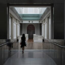 Interiors of the National Museum at Singapore during the showing of Sebastio Salgado's Geneis