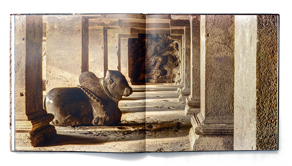 The Nandi at the Ellora Caves, Maharashtra, India