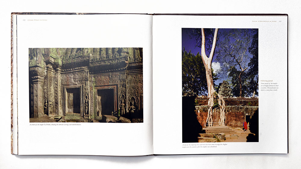 Ta Prohm, Cambodia with vegetation taking over