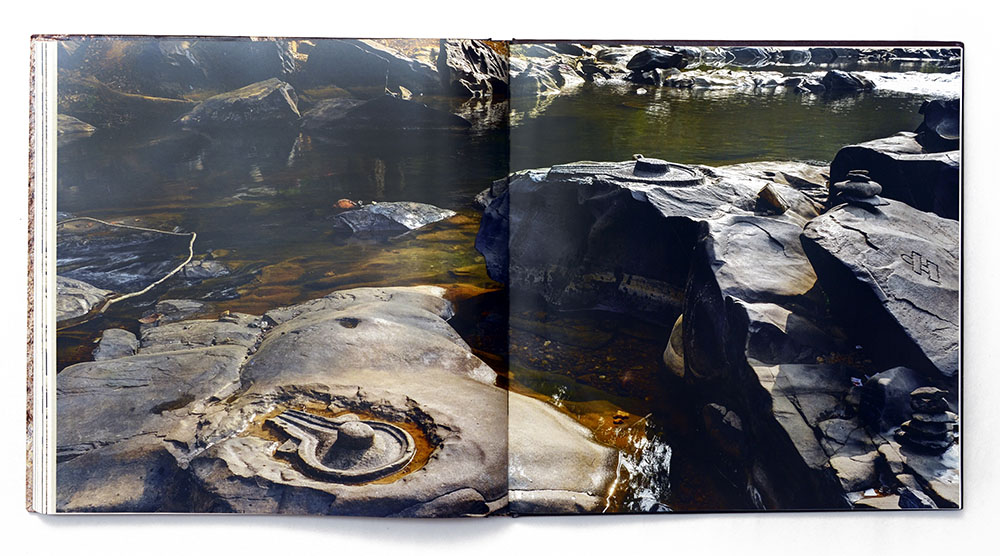 Shivlingas at the Sahasra Linga, Karnataka