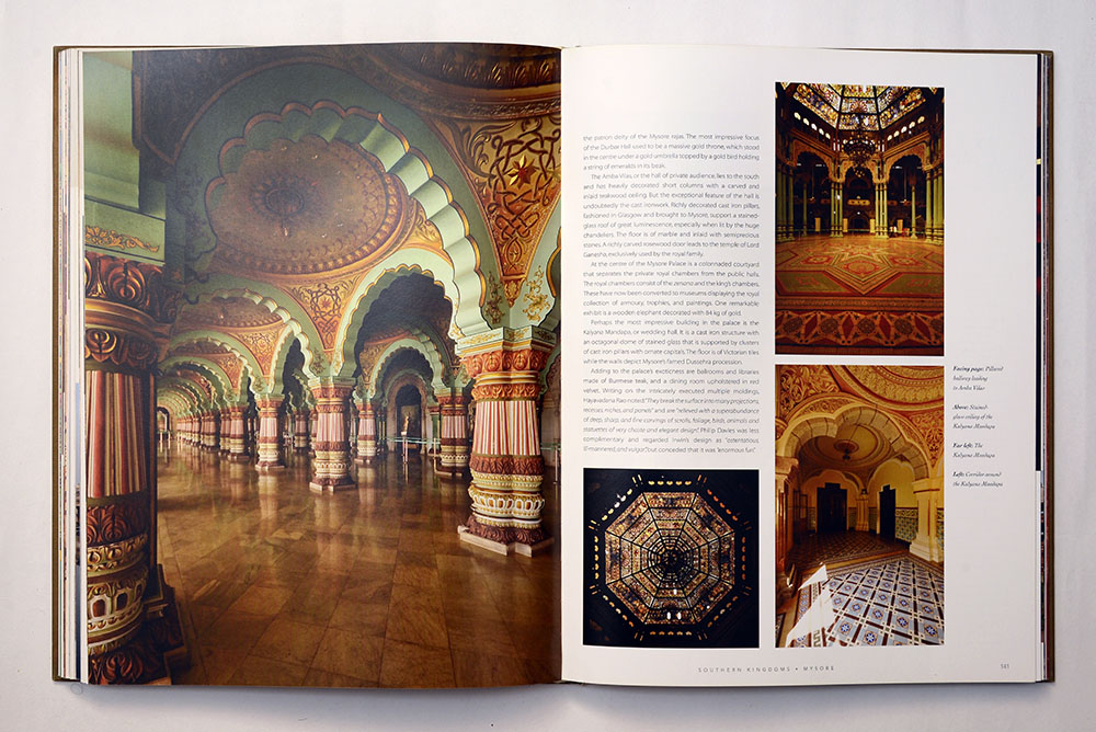 Mysore Palace, Karnataka in the Forts and Palaces of India by Amita Baig