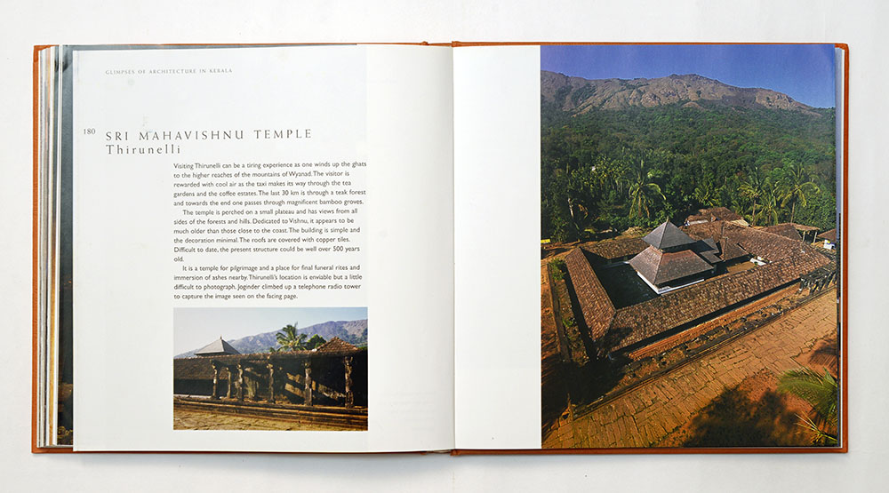 Sri Mahavishnu Temple, Thirunelli in the Glimpses of Architecture in Kerala by Ramu Katakam