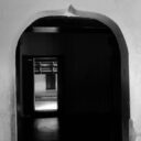 Frame within a frame at the Padmanabhapuram Palace, India