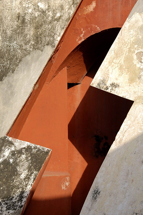 Linear Architectural Abstract at Jantar Mantar, New Delhi