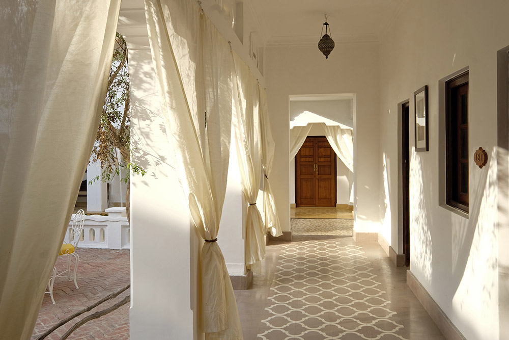Corridors of the Lebua Lucknow designed by Nayab Bakshi