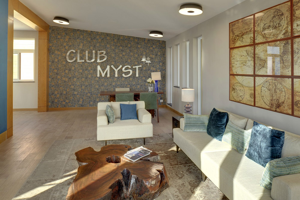 The reception at Club Myst, Himachal Pradesh