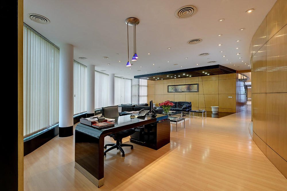 Interiors of the head office of Apollo Tyres at Gurgaon