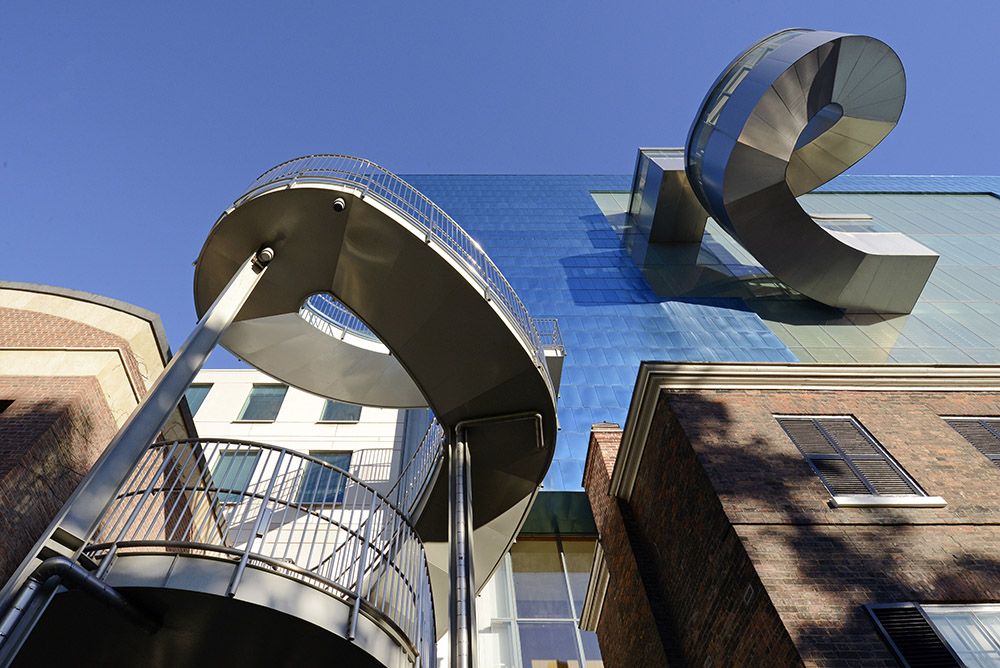 Helical stairs of the Art Gallery of Ontario