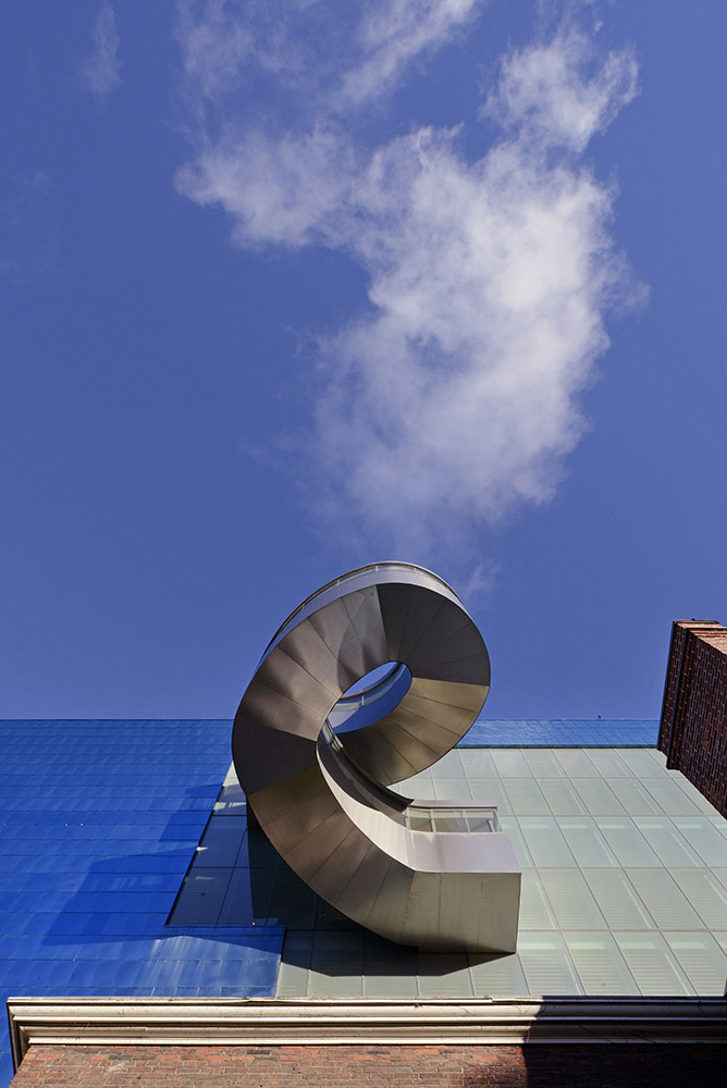 Helical stairs of the Art Gallery of Ontario